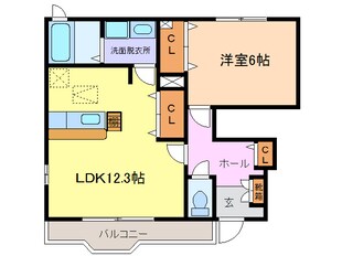 甚目寺駅 徒歩25分 1階の物件間取画像